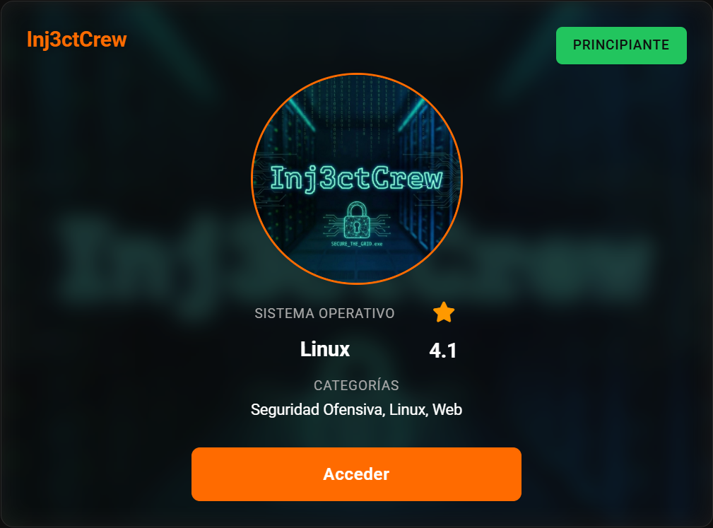 TheHackersLabs-Inj3ctCrew