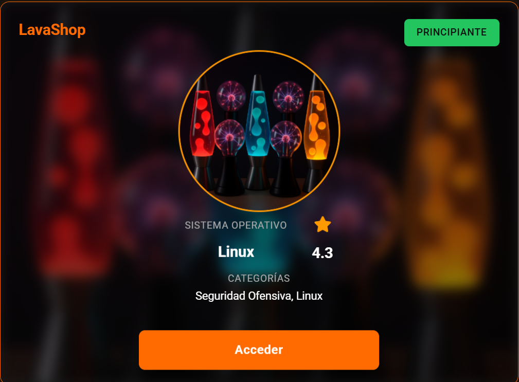 TheHackersLabs-LavaShop