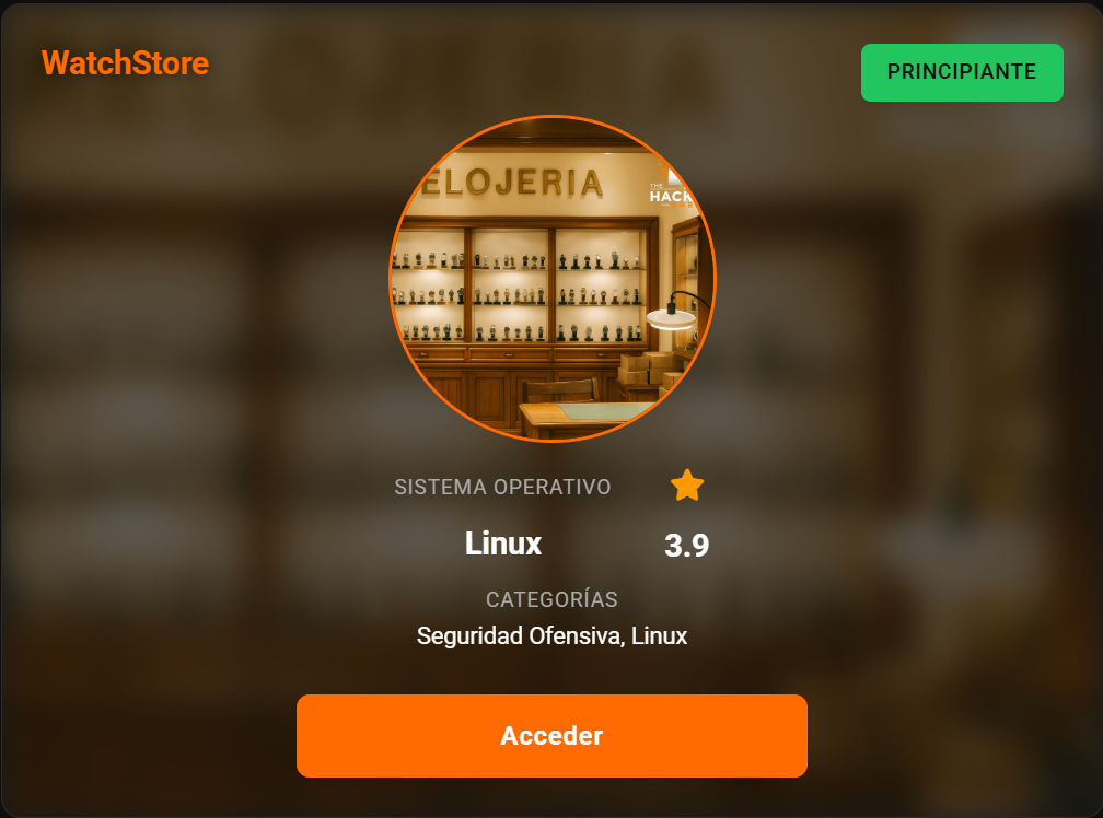 TheHackersLabs-WatchStore