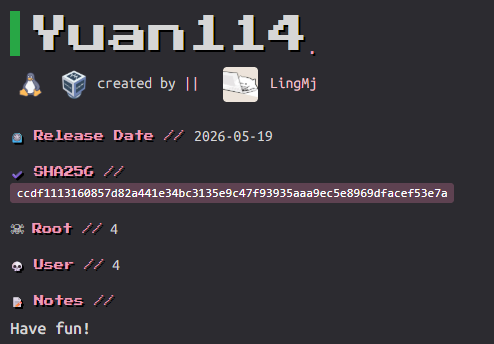 HackMyVm-Yuan114
