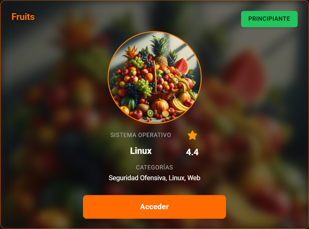 TheHackersLabs-Fruits